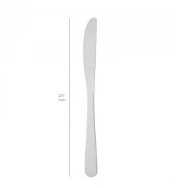 Cuchillo Mesa Murano 211 mm.Caja 12 unidades