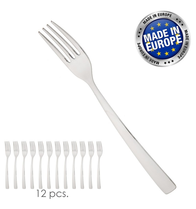 Tenedor Mesa Mirage 200 mm.Caja 12 unidades