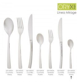 Cuchara Moka Mirage 110 mm.Caja 12 unidades