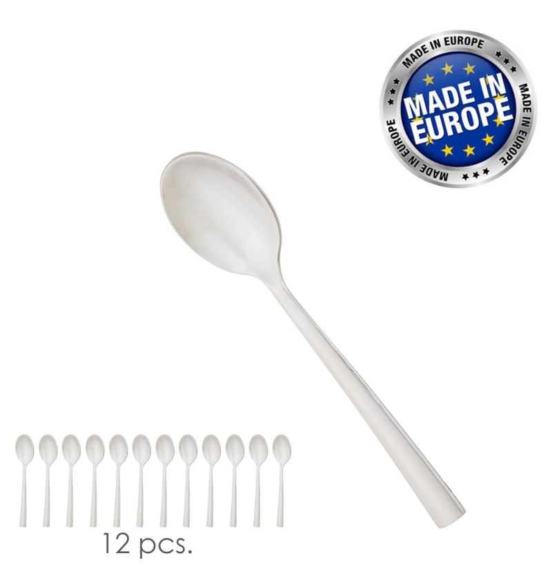 Cuchara Cafe y Postre Flair 135 mm.Caja 12 unidades