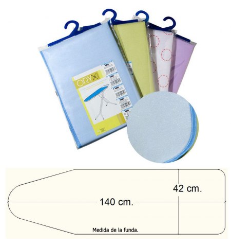 Funda Mesa Plancha Espuma 140x42 cm.