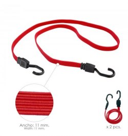 Pulpo De Goma Plano Reforzado 1,5 metros  (Bolsa 2 piezas)