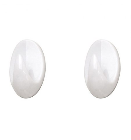 Colgador Oryx  Blanco Grande (Blister  2 Unidades) Adhesivo
