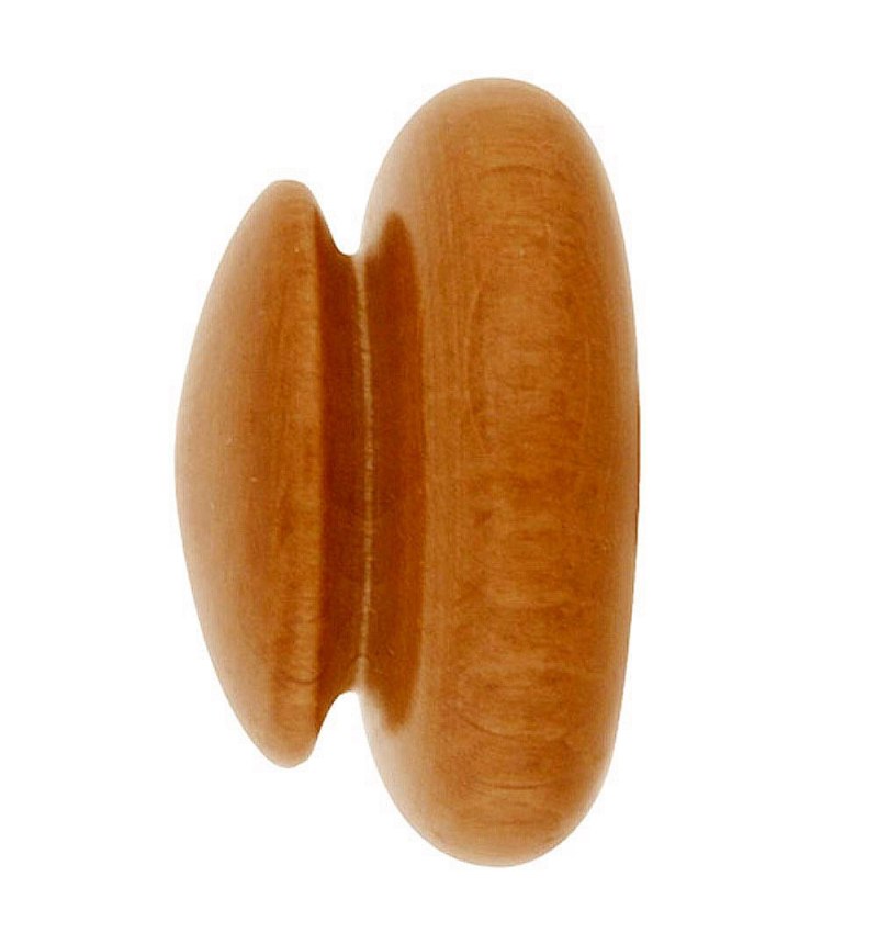 Terminal Madera Especial 28x43 mm. Teca