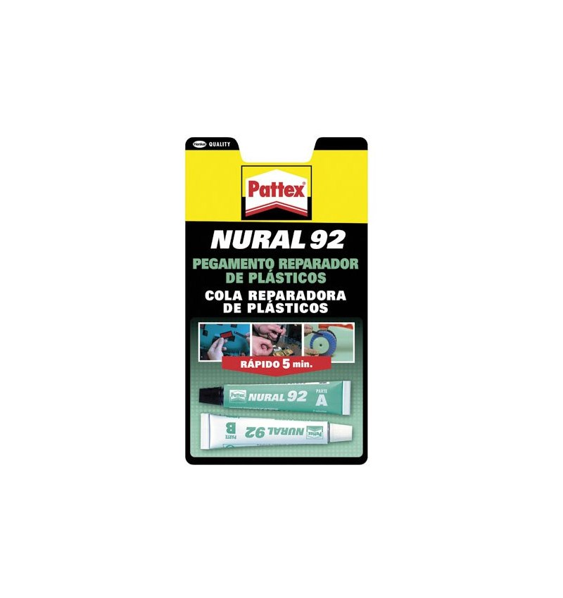 Nural- 92 Transparente (Juego 2 Tubos 22 cm³.)
