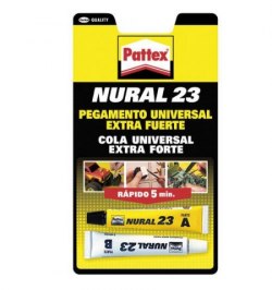 Nural- 23 Transparente (Juego 2 Tubos 22 cm³.)
