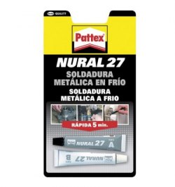 Nural- 27 Aluminio Gris (Juego 2 Tubos 22 cm³.)