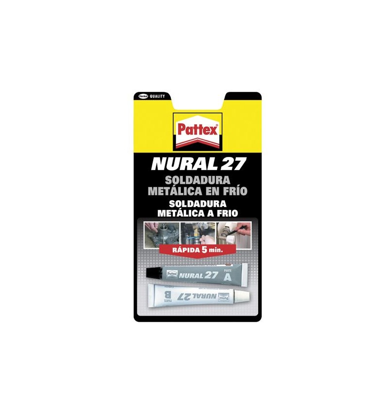 Nural- 27 Aluminio Gris (Juego 2 Tubos 22 cm³.)