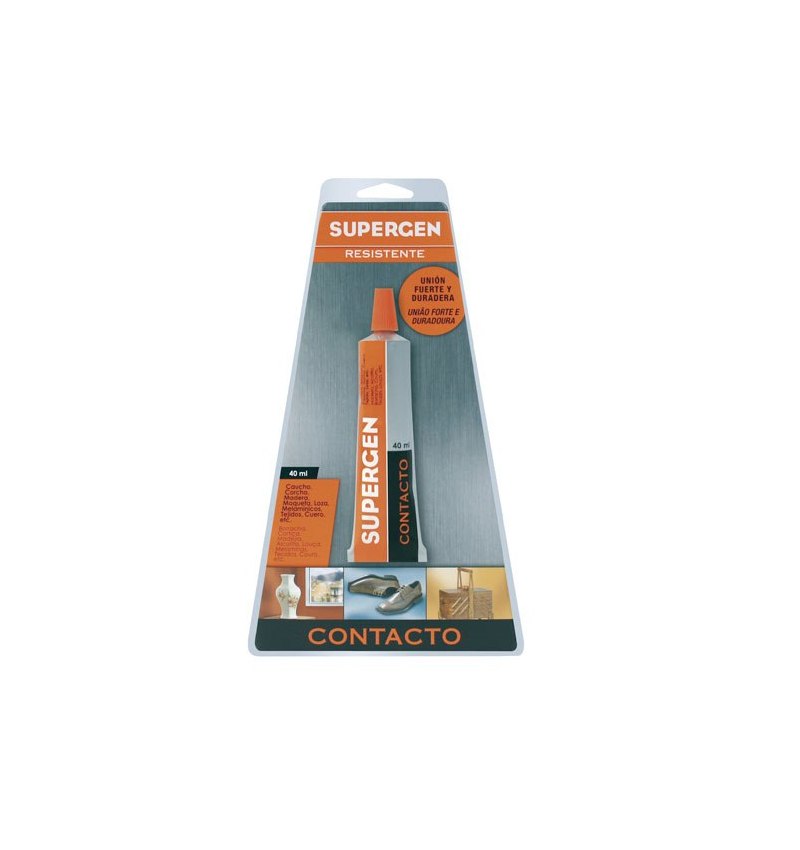 Pegamento Supergen Clasico   40 ml.