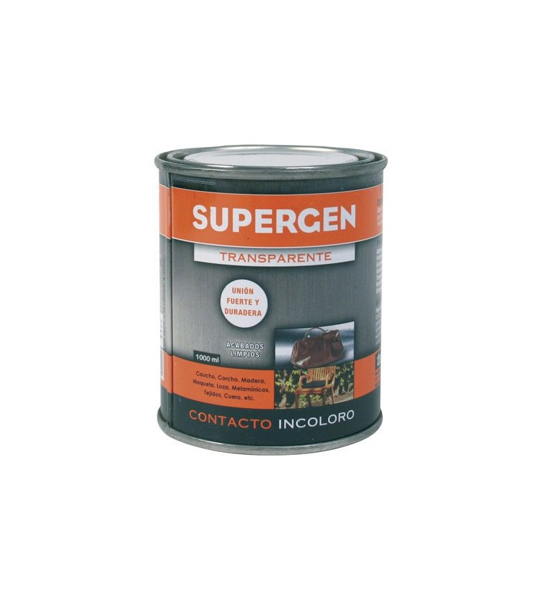 Pegamento Supergen Incoloro 1000 ml.
