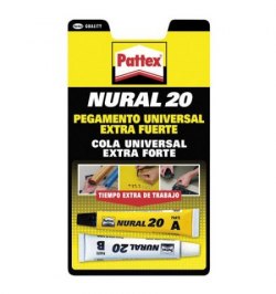 Nural- 20  Blanco Transparente (Juego 2 Tubos 22 cm³.)