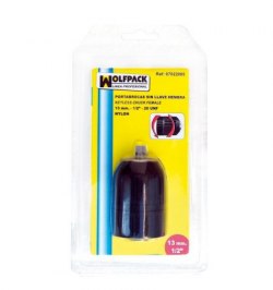 Portabrocas Sin Llave Nylon 13 mm. 1/2 Hembra