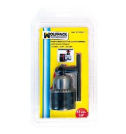 Portabrocas Con Llave 13 mm. 3/8 Hembra