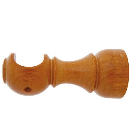 Soporte Madera Liso Abierto 20x 88 mm. Teca