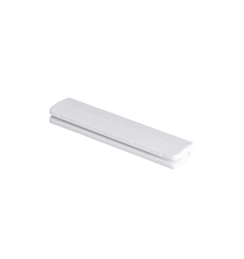 Empalme Para Riel Aluminio P950 Blanco