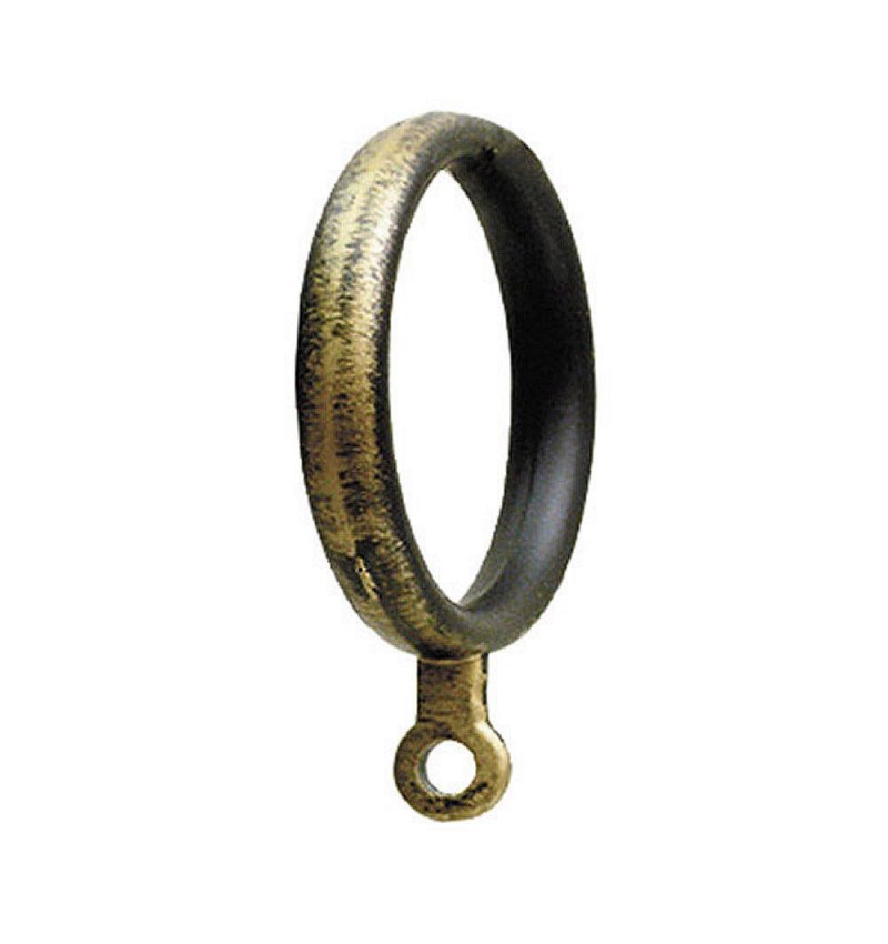 Anilla Forja Ø 20 mm. Zamack Negro / Dorado Bolsa 10 Unidades