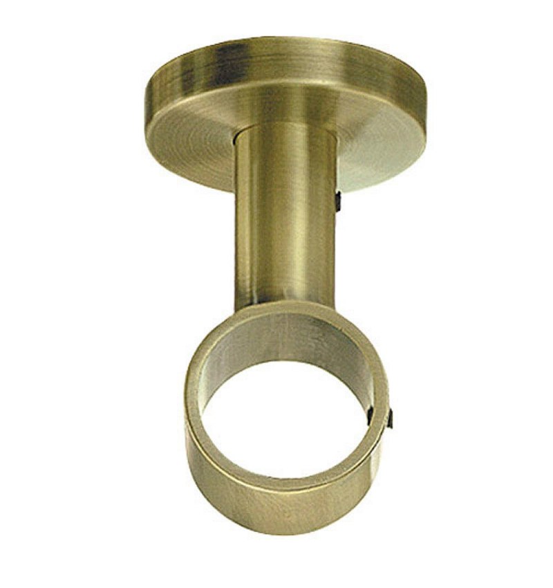 Soporte Zirconio Techo 28 mm. Bronce Viejo