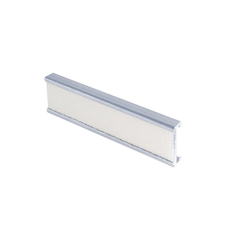 Perfil Estor Velcro P-909  3,0mt Plata