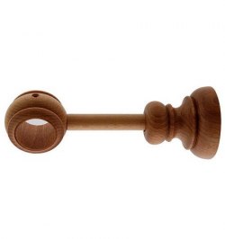 Soporte Madera Extensible 28x205 mm. Nogal