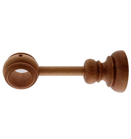 Soporte Madera Extensible 28x205 mm. Nogal