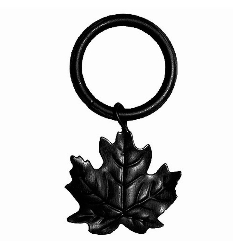 Anilla Forja Ø 20 mm. Con Hoja Negro Bolsa 10 Unidades