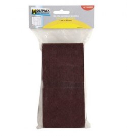 Fieltro Adhesivo 1m. x 85 mm. Blister Marrón