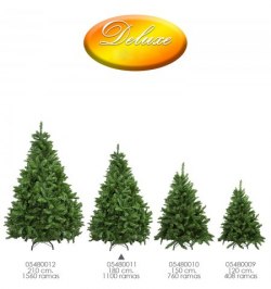 Arbol De Navidad Deluxe 150 cm. 760 Ramas PVC