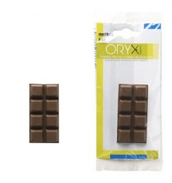 Topes Protectores Goma 15x15 mm. (Blister 8 piezas) Marron