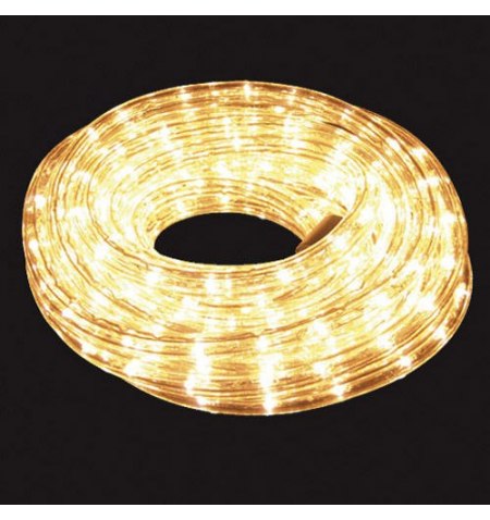 Luces Navidad Tubo Luz Blanca Exterior  Ip44 Rollo 10 Metros