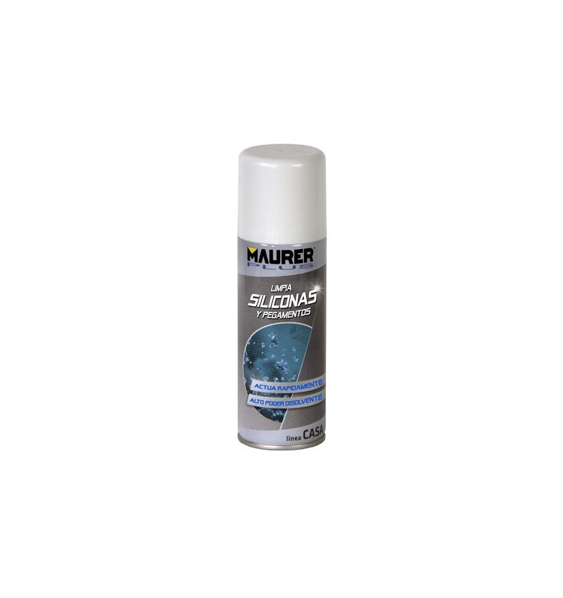Limpiador Silicona / Pegamentos Maurer 200 Ml. Spray