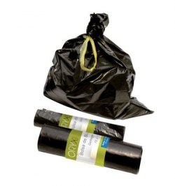 Bolsa Basura Grande 100 litros 72x110 cm. Rollo 10 Unidades