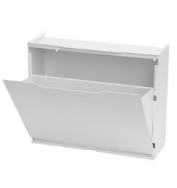 Zapatero Resina 51x17x41cm. Blanco Zapatero Resina 51x17x41cm. Blanco