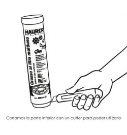 Grasa De Litio Cartucho 400 ml.