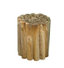 Bordo Madera Rollo Diámetro 5 x 250 x 30 cm.