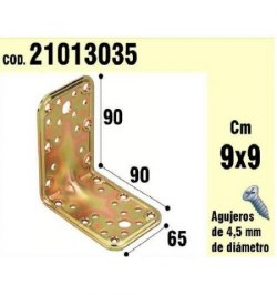 Soporte Para Madera Ángulo  65x90x90 mm.