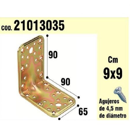 Soporte Para Madera Ángulo  65x90x90 mm.