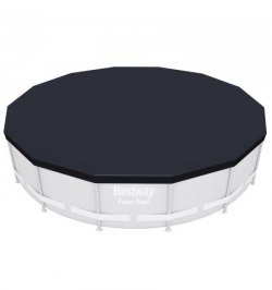 Cobertor Para Piscina Estructura Metálica Ø 427 cm.