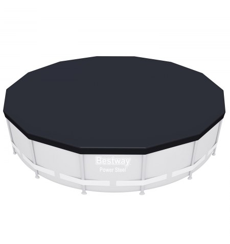 Cobertor Para Piscina Estructura Metálica Ø 427 cm.