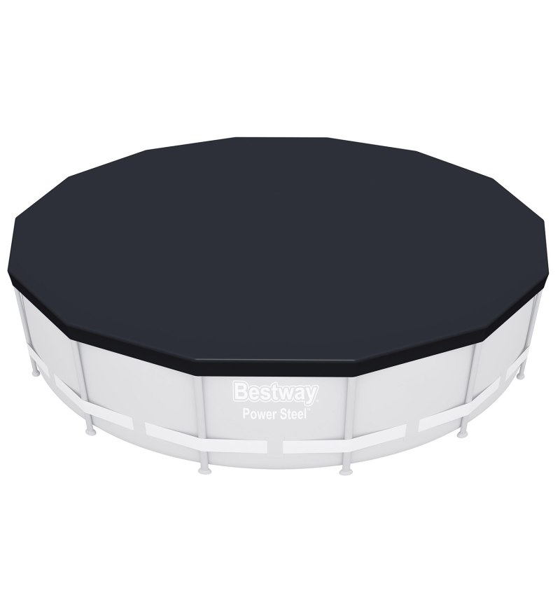 Cobertor Para Piscina Estructura Metálica Ø 427 cm.