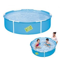 Piscina Infantil Redonda Estructura Metalica Ø 152 x 38 cm.