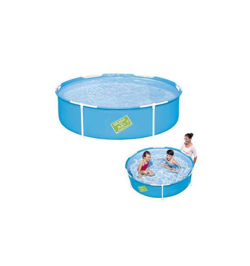 Piscina Infantil Redonda Estructura Metalica Ø 152 x 38 cm.