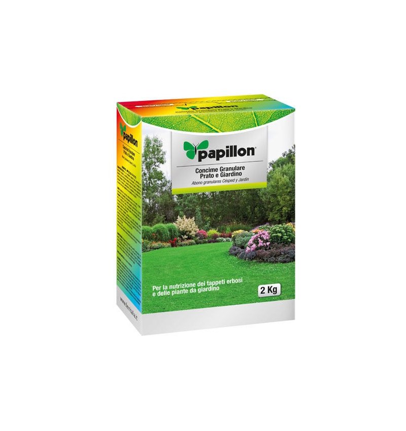 Abono Grano Papillon Cesped / Jardin 2 Kg