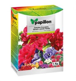 Abono Grano Papillon Geranios y Flores 1 Kg