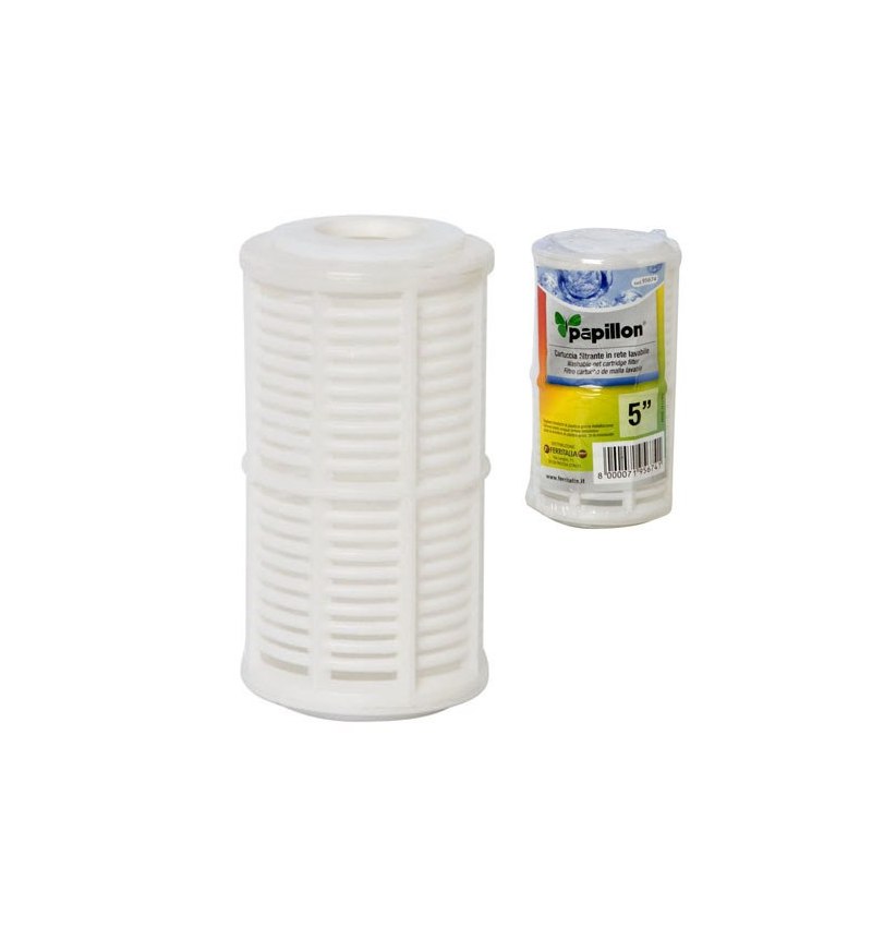 Cartucho Filtro Agua Malla Lavable    5"