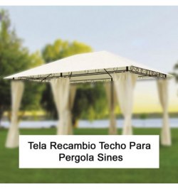Tela Recambio Para Techo Pergola Sines