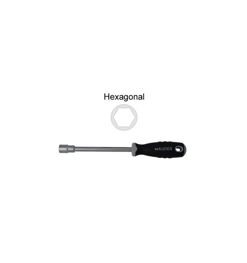 Destornillador Maurer Con Vaso     8,0 mm.
