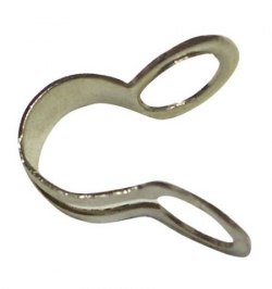 Enganche Cadena Bolas Latón Cromado 3,2 mm. (Caja 100 unidades)