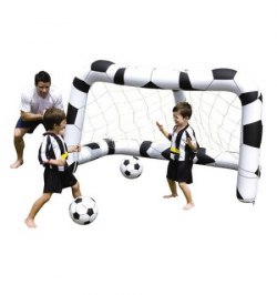 Porteria Futbol Con 2 Pelotas