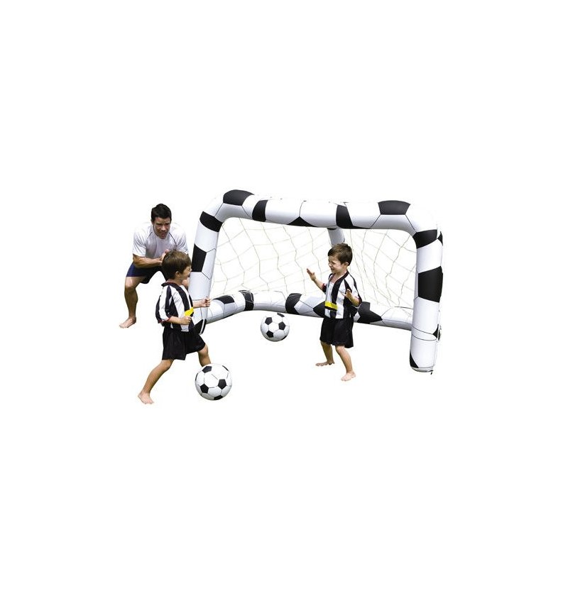 Porteria Futbol Con 2 Pelotas