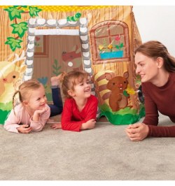 Casita Juegos Tela Plastica  102x76x114 cm.